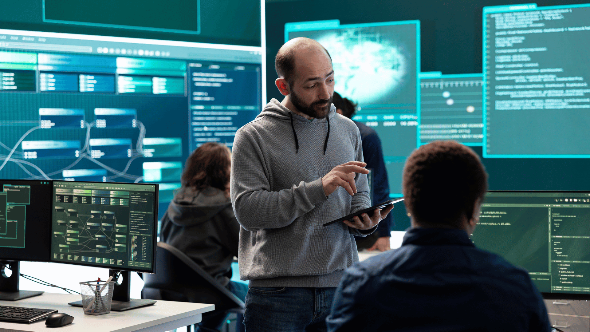 Proactive SOC with 24/7 monitoring and early threat detection