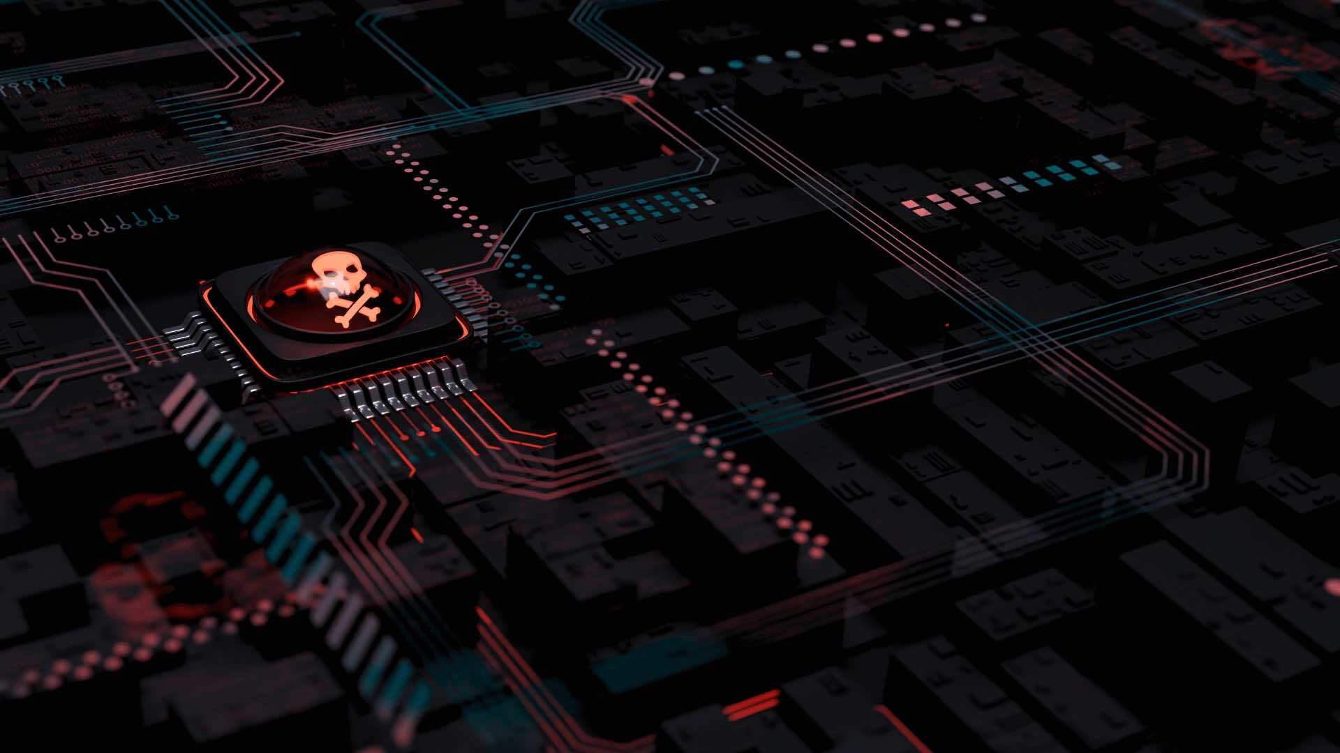 A system is attacked by ransomware