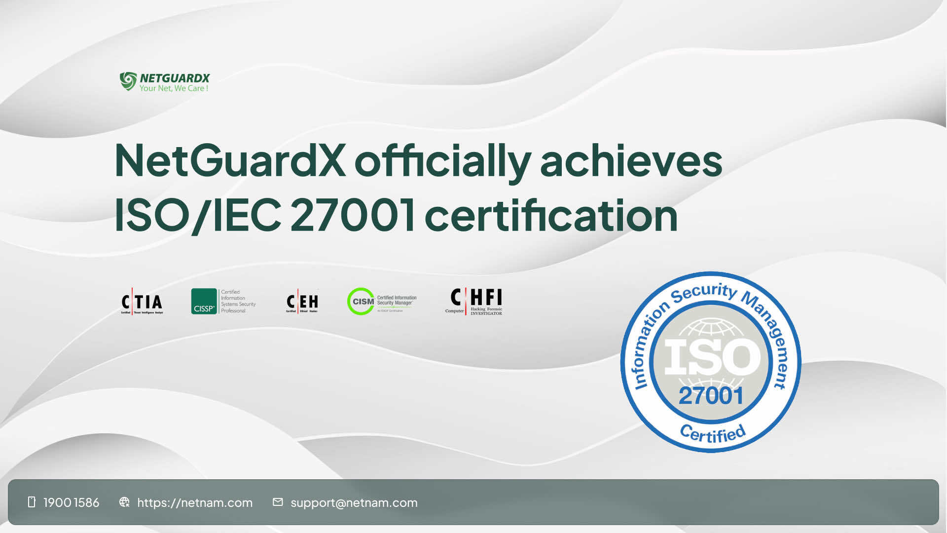 ISO/IEC 27001 Certification